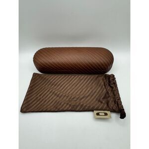 COPY - Oakley Eyeglass/Sunglass Hard Case | Brown Stripe | NEW!